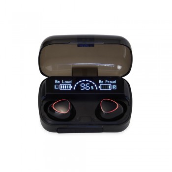 Brindes Promcionais - Fone de Ouvido Personalizado Bluetooth com Case Carregador